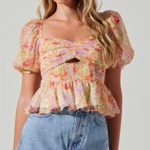 NWT ASTR the label Arlet Top